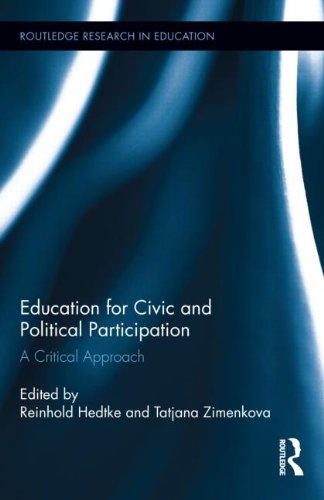 Education For Civic And Political Participation A Critical Approach Reinhold Hedtke