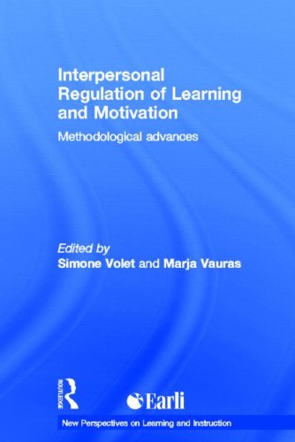 Interpersonal Regulation Of Learning And Motivation Methodological Advances Simone Volet