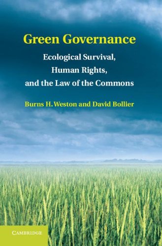 Green Governance Ecological Survival Human Rights And The Law Of The Commons Burns H Weston
