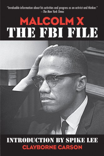 Malcolm X The Fbi File 1st Edition Clayborne Carson David Gallen