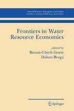 Frontiers In Water Resource Economics 1st Edition Ariel Dinar