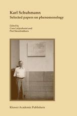 Karl Schuhmann Selected Papers On Phenomenology 1st Edition Cees Leijenhorst