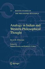 Analogy In Indian And Western Philosophical Thought 1st Edition David B Zilberman Auth