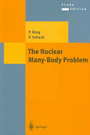 The Nuclear Manybody Problem Reprint Ring P And Schuck P
