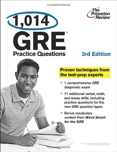 1014 Gre Practice Questions 3rd Edition 3rd Edition Princeton Review