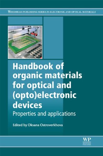 Handbook Of Organic Materials For Optical And Optoelectronic Devices Properties And Applications Oksana Ostroverkhova