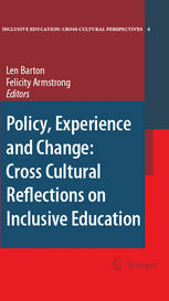 Policy Experience And Change Crosscultural Reflections On Inclusive Education 1st Edition L Barton