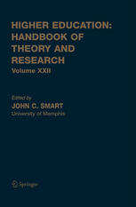 Higher Education Handbook Of Theory And Research 1st Edition James L Bess Auth