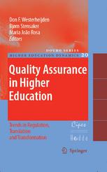 Quality Assurance In Higher Education Trends In Regulation Translation And Transformation 1st Edition Douglas Blackmur Auth