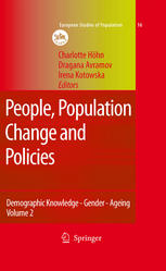 People Population Change And Policies Lessons From The Population Policy Acceptance Study Vol 2 Demographic Knowledge Gender Ageing 1st Edition Osmo Kontula