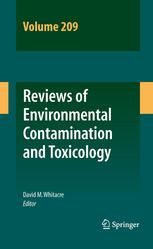 Reviews Of Environmental Contamination And Toxicology Volume 209 1st Edition Patti L Tenbrook