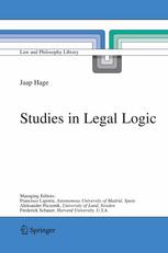 Studies In Legal Logic 1st Edition Jaap Hage Auth