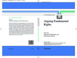 Arguing Fundamental Rights 1st Edition Agustín José Menéndez