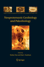 Neoproterozoic Geobiology And Paleobiology 1st Edition Susannah M Porter Auth