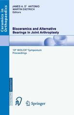 Bioceramics And Alternative Bearings In Joint Arthroplasty J Black Auth
