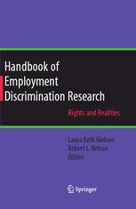 Handbook Of Employment Discrimination Research Rights And Realities 1st Edition Laura Beth Nielsen