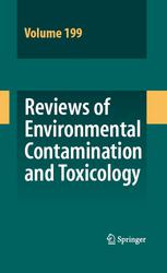 Reviews Of Environmental Contamination And Toxicology Volume 199 1st Edition N Walraven