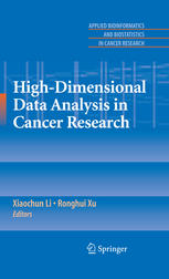 Highdimensional Data Analysis In Cancer Research 1st Edition Ross L Prentice Auth