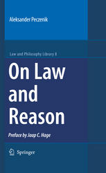 On Law And Reason 2nd Edition Aleksander Peczenik Auth
