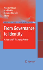 From Governance To Identity A Festschrift For Mary Henkel 1st Edition Ivar Bleiklie
