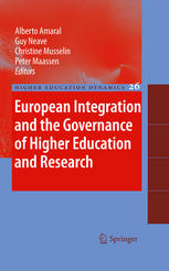 European Integration And The Governance Of Higher Education And Research 1st Edition Dr Peter Maassen