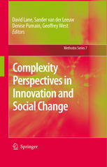 Complexity Perspectives In Innovation And Social Change 1st Edition David Lane