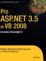 Pro Aspnet 35 In Vb 2008 Includes Silverlight 2 Matthew Macdonald