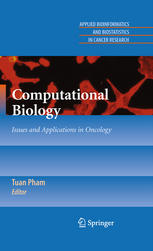 Computational Biology Issues And Applications In Oncology 1st Edition Ying Chen