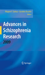 Advances In Schizophrenia Research 2009 1st Edition Paulo R Menezes Auth