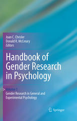 Handbook Of Gender Research In Psychology Volume 1 Gender Research In General And Experimental Psychology Donald R Mccreary