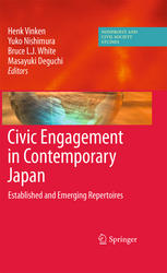 Civic Engagement In Contemporary Japan Established And Emerging Repertoires 1st Edition Henk Vinken