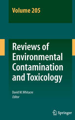 Reviews Of Environmental Contamination And Toxicology Volume 205 1st Edition Petra Y Kunz