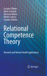 Relational Competence Theory Research And Mental Health Applications 1st Edition Luciano Labate
