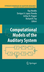 Computational Models Of The Auditory System 1st Edition Ray Meddis