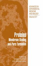 Proteins Membrane Binding And Pore Formation 1st Edition Susanne C Feil
