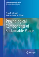 Psychological Components Of Sustainable Peace 1st Edition Morton Deutsch Phd