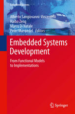 Embedded Systems Development From Functional Models To Implementations 1st Edition Alberto Sangiovannivincentelli