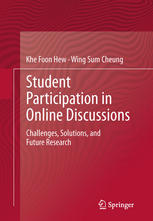 Student Participation In Online Discussions Challenges Solutions And Future Research 1st Edition Khe Foon Hew