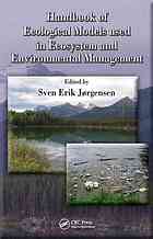 Handbook Of Ecological Models Used In Ecosystem And Environmental Management Sven Erik Jrgensen