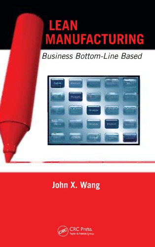 Lean Manufacturing Business Bottomline Based John X Wang