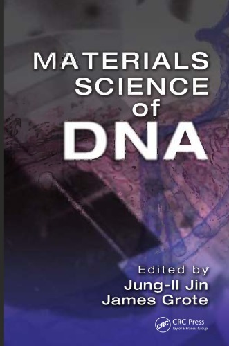 Materials Science Of Dna Jin Jungii