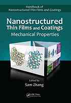 Nanostructured Thin Films And Coatings Mechanical Properties Sam Zhang