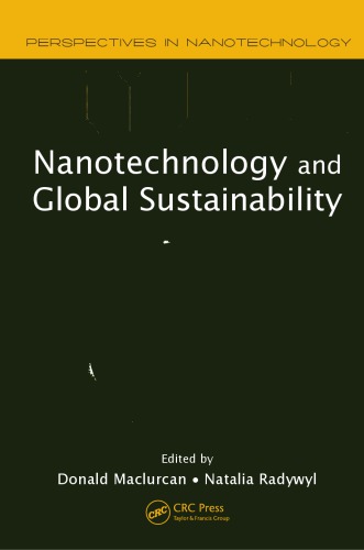 Nanotechnology And Global Sustainability Maclurcan Donald