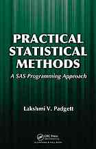 Practical Statistical Methods A Sas Programming Approach Lakshmi V Padgett