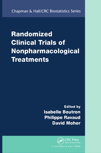 Randomized Clinical Trials Of Nonpharmacological Treatments Boutron