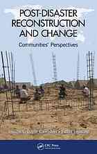 Postdisaster Reconstruction And Change Communities Perspectives Jennifer E Duyne Barenstein Esther Leemann