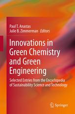 Innovations In Green Chemistry And Green Engineering Selected Entries From The Encyclopedia Of Sustainability Science And Technology 1st Edition Robert A Meyers