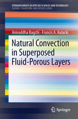 Natural Convection In Superposed Fluidporous Layers 1st Edition Aniruddha Bagchi