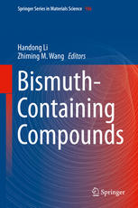 Bismuthcontaining Compounds 1st Edition Yuxin Song Yi Gu Jun Shao