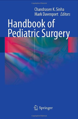 Handbook Of Pediatric Surgery 1st Edition Mark Davenport Auth